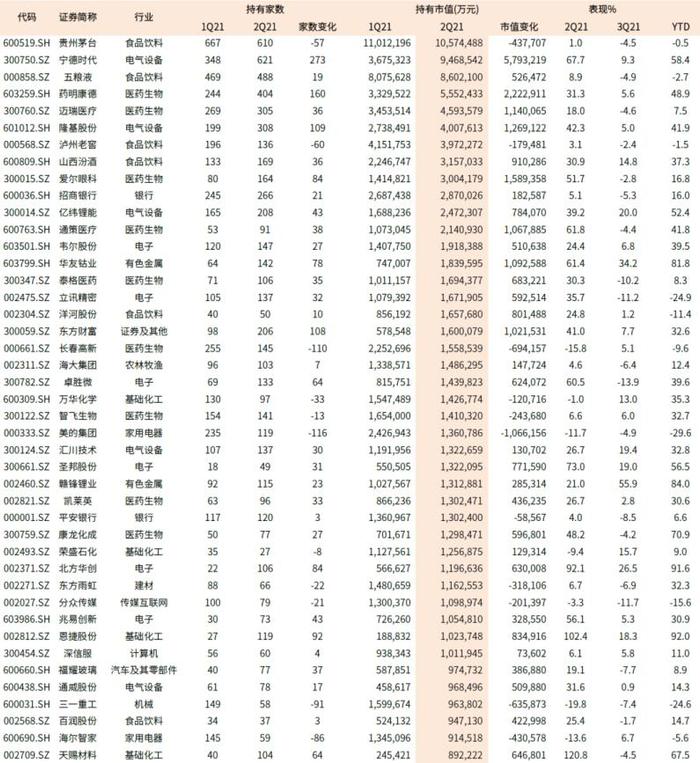 最新基金持仓分析，解读与未来展望